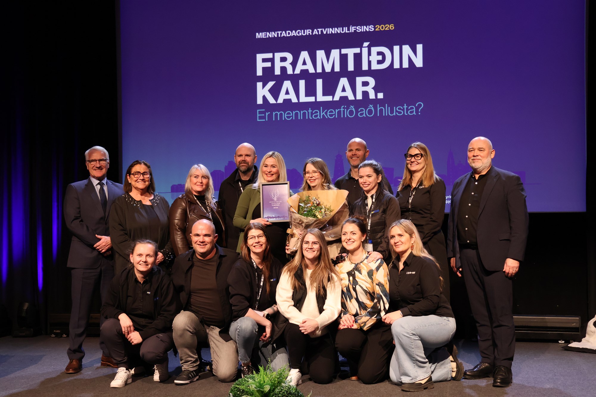 Frá Menntaverðlaunum atvinnulífsins