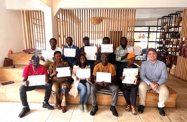 Vel heppnað námskeið í Sierra Leone