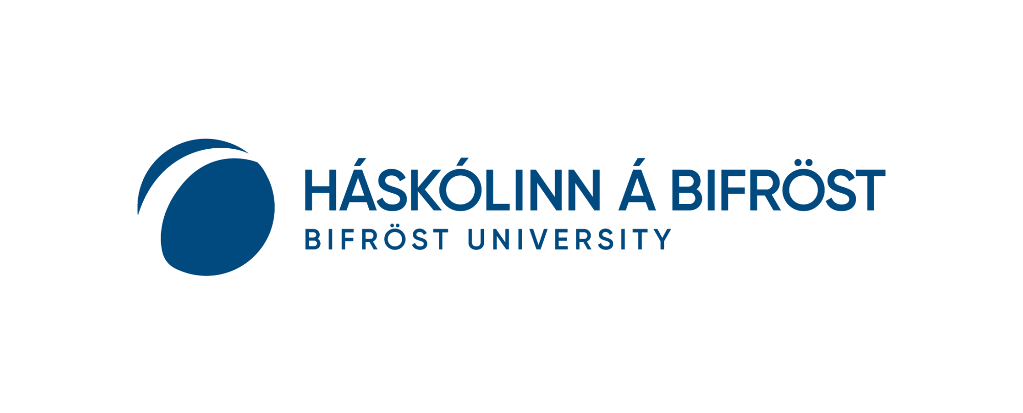 Bifröst Logo Lárétt