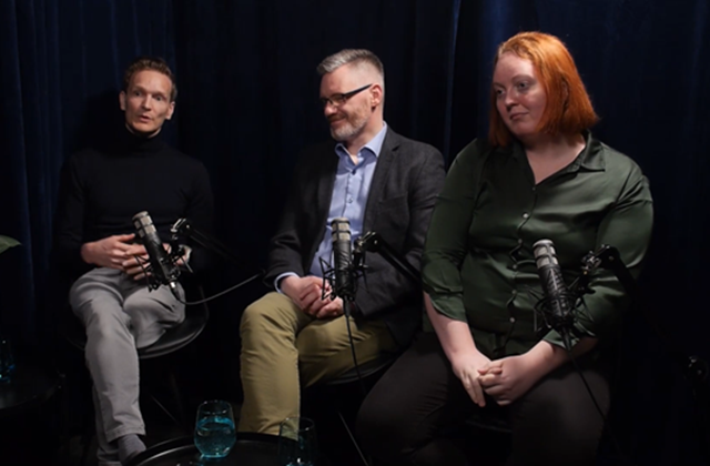 Alexandra Briem, forseti borgarstjórnar Reykjaíkurborgar, Páll Rafnar Þorsteinsson, verkefnisstjóri við Siðfræðistofnun Háskóla Íslands og Sævar Ari finnbogason, aðjúnkt í heimspeki við Háskólann á Bifröst.