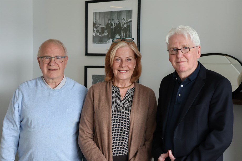 Þrír rektorar, núverandi og fyrrverandi, leggja línurnar við upphaf skólaárs. Vilhjálmur Egilsson, ráðgjafi rektors og stjórnar, Ólína Kjerúlf Þorvarðardóttir, núverandi rektor og Jónas Guðmundsson, formaður Hollvinasamtakanna.