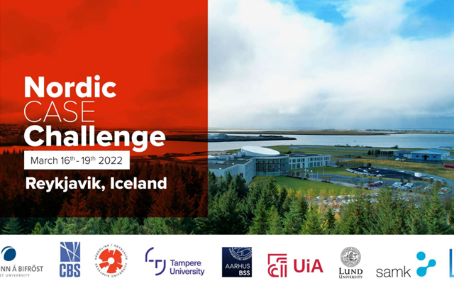 Bifröst students participate in Nordic Case Challenge