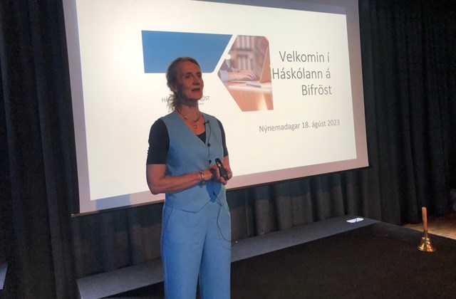 Mæting góð á nýnemdeginum