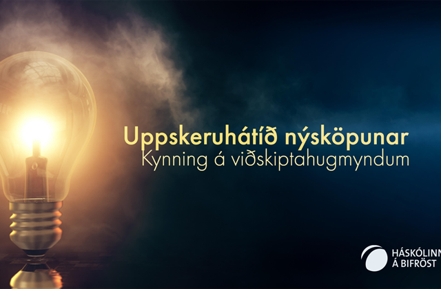 Uppskeruhátíð nýsköpunar