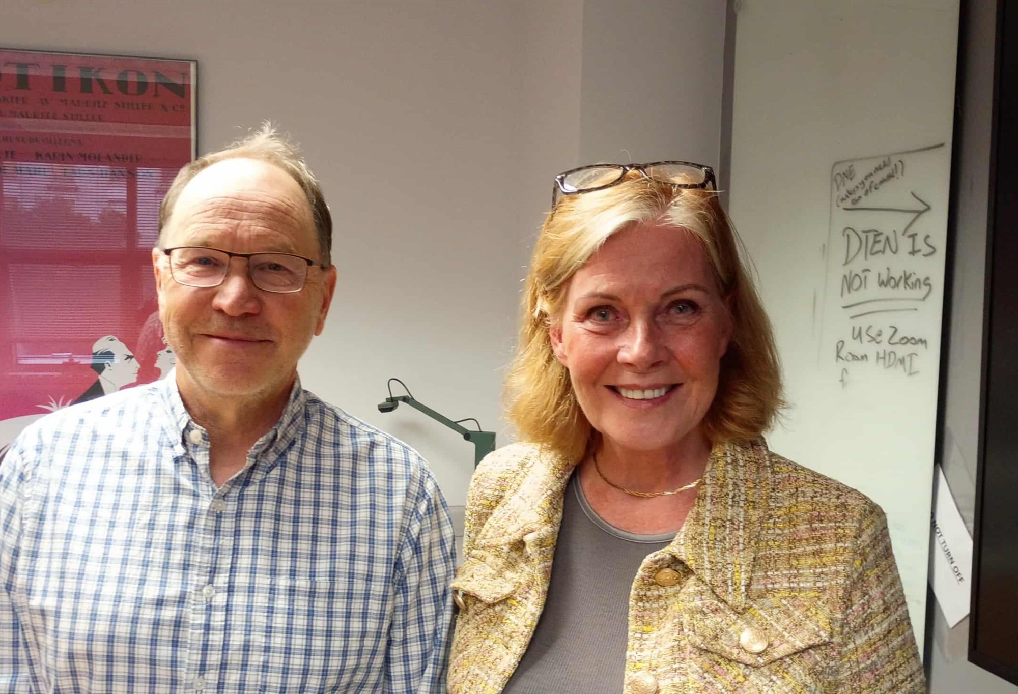 Ólína Kjerúlf Þorvarðardóttir og Timothy Tangherlini