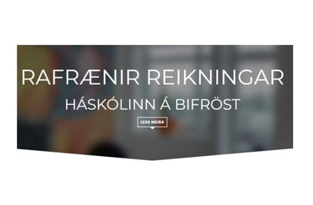 Rafrænir reikningar