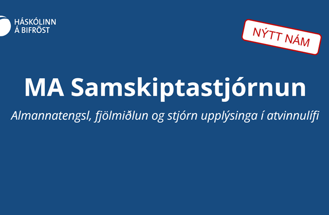 Nýtt meistarnám í Samskiptastjórnun