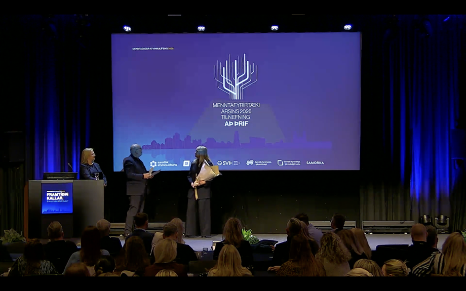 AÞ-Þrif tilnefnt til menntaverðlauna atvinnulífsins