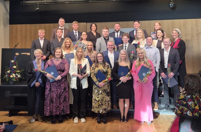 Útskriftarnemendur viðskiptadeildar