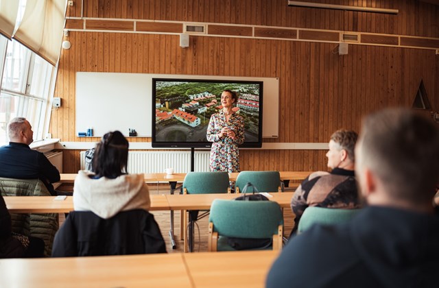 Margréti Jónsdóttur Njarðvík, rektor, bauð þátttakendur velkomna á Bifröst.