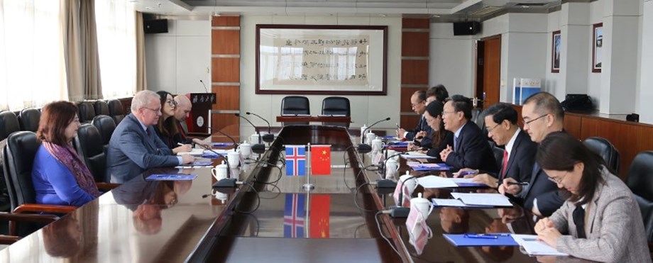 Bifröst University establishes cooperation with the University of Jinan in China and works toward empowering the Icelandic Research Center